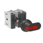 ABB - Fusible disconnect switch, front operated, 3 poles, Class J, 30A, OS30FAJ12P SEZ, UL, MANIGL.