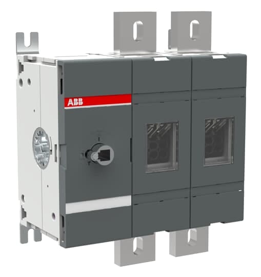 ABB - Front operated switch-disconnector OT1250E02 2 poli 1250A.