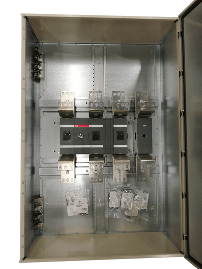 ABB - OT1250KLUU3BZ Encl. Switch Disconnector SEZ CASSETTA MET 3P 1250A.