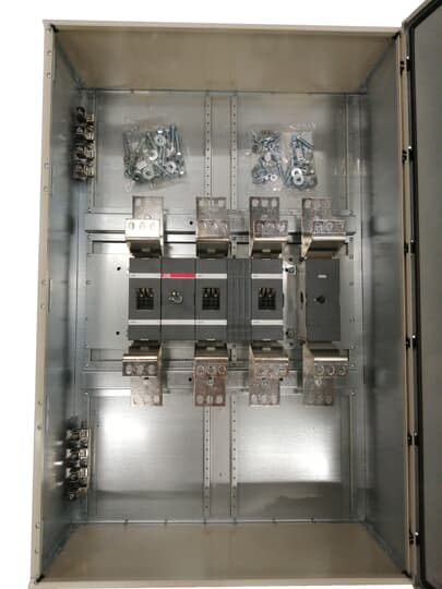 ABB - OT1600KLUU3BZ Encl. Switch Disconnector SEZ CASSETTA MET 3P 1600A.