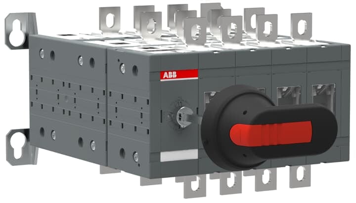 ABB - Manual bypass switch I-O-II operation open transition OT160E04YP SEZIONATORE DI BYPASS 4P 160. OT160E04YP