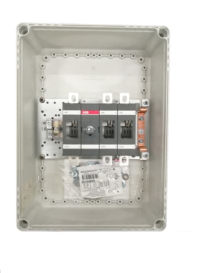 ABB - OT160EVFCC3BA Encl. Switch Disconnector 160A (AC23 <= 415 V)