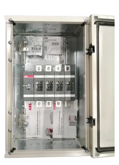 ABB - OT160EVLUU4BZ Encl. Switch Disconnector SEZ CASSETTA MET 4P 160A