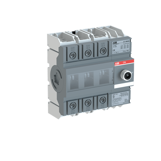 ABB - Front and side operated switch-disconnector OT160G30 SEZ 160A 3P. OT160G30