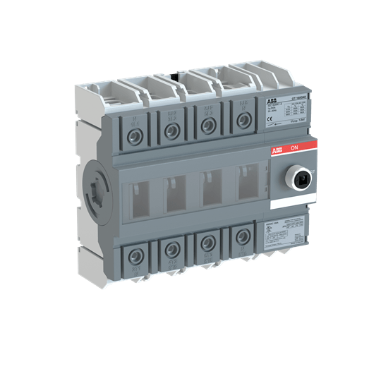 ABB - Front and side operated switch-disconnector OT160G40 SEZ 160A 4P.