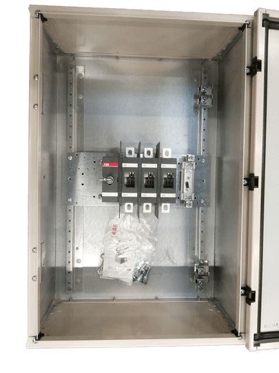 ABB - OT200KLUU3BZ Encl. Switch Disconnector SEZ CASSETTA MET 3P 200A.