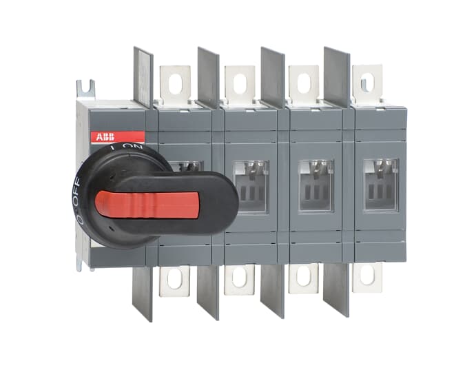 ABB - Front operated, non-fusible disconnect switches OT200U04P SEZIONATORE 200A 4P, UL.