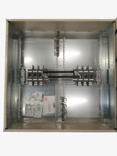 ABB - Encl. Switch Disconnector SEZ CASSETTA MET 6P 250A OT250KLUU6BZ