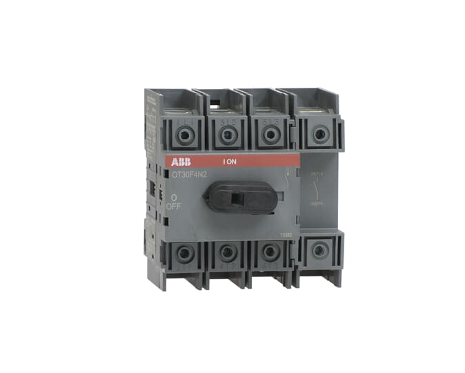 ABB - Front operated switch-disconnector OT30F4N2 SEZIONATORE 30A 4P UL.