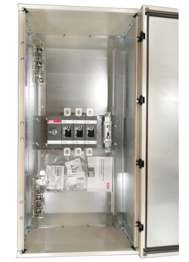 ABB - OT400DLUU3BZ Encl. Switch Disconnector SEZ CASSETTA MET 3P 400A.