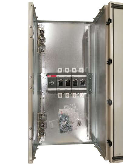 ABB - OT400DLUU4BZ Encl. Switch Disconnector SEZ CASSETTA MET 4P 400A