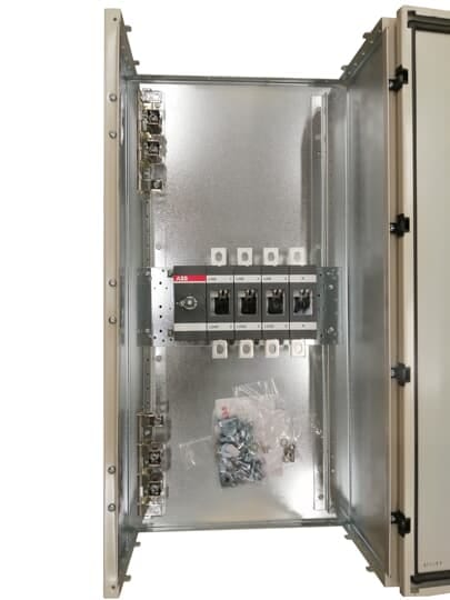 ABB - OT400DLUU4BZ Encl. Switch Disconnector SEZ CASSETTA MET 4P 400A