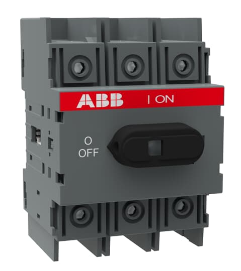 ABB - SEZIONATORE Front operated switch-disconnector OT60F3 60A 3P UL OT60F3