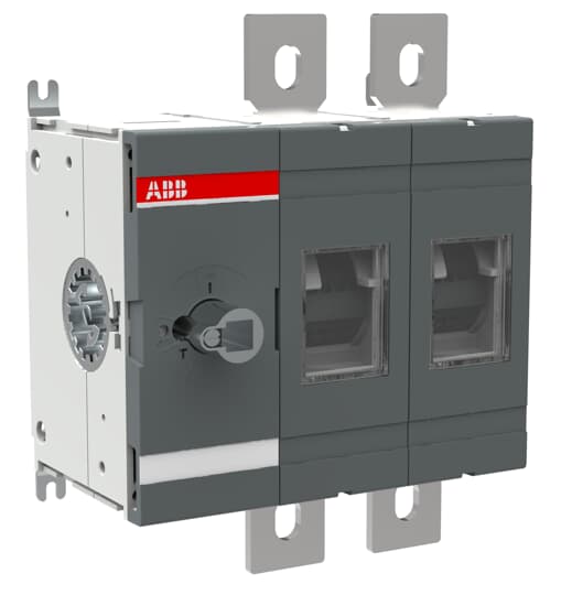 ABB - Front operated switch-disconnector OT800E02 sezionatore 800A bipolare.