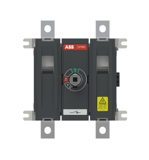 ABB - DC switch-disconnector for 1500 Vdc, Amperes, Single circuit 2a, 2b, IEC 60947-1, -3 OTDC100GV11-ESS.