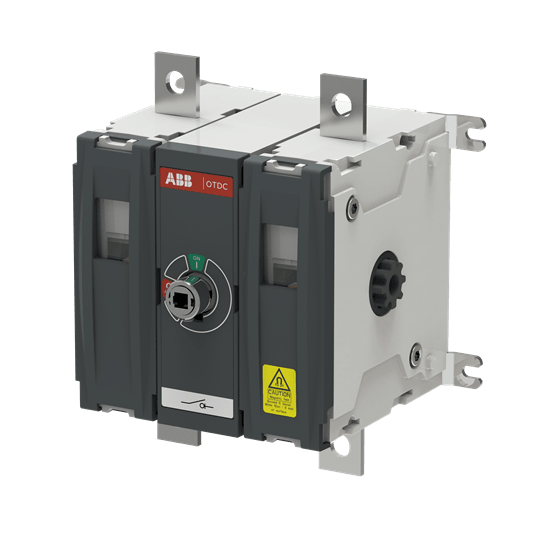 ABB - DC switch-disconnector for 1500Vdc, 100 Amperes, Single circuit 2a, 2b, IEC 60947-1, -3 OTDC100GV11.