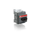 ABB - DC switch-disconnector 1000Vdc 25A DETACHIEC 60947-1, -3 OTDC25F3 sezionatore 3P 1000VDC 25A.