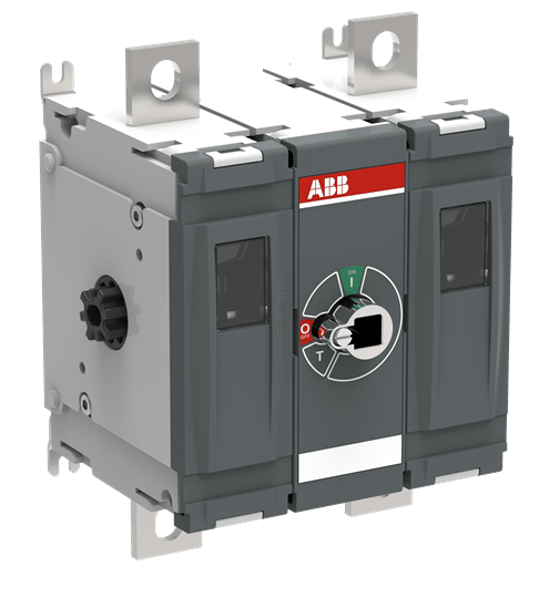 ABB - DC switch-disconnector for 1500Vdc, 800 Amperes, Single circuit 2a, 2b, IEC 60947-1, -3 OTDC800FV11 SEZ. 1500VDC 800A 2P.