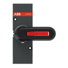 ABB - Maniglia diretta per serie S, lunghezza maniglia 65mm, albero incluso, colore maniglia nero, OTDV200GK OTDC_GC.
