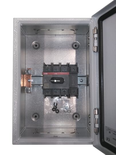 ABB - OTL100B4U Enclosed Switch Disconnector SEZ CASSETTA MET 4P 100A.