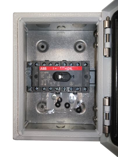 ABB - OTL16B6M Enclosed Switch Disconnector SEZ CASSETTA MET 6P 16A