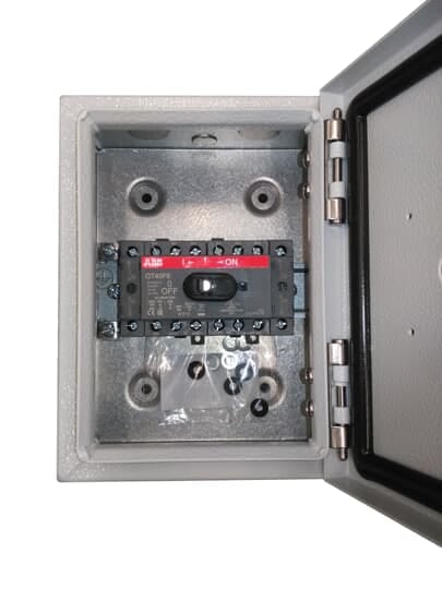 ABB - OTL32B6M Enclosed Switch Disconnector SEZ CASSETTA MET 6P 32A