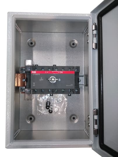 ABB - OTL63B6U Enclosed Switch Disconnector SEZ CASSETTA MET 6P 63A.