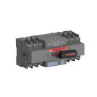 ABB - Automatic transfer switch, motor operated, open transition type 1-0-2. Self-supplied unit with adjustable operating parameters. OTM125F3C21D400C COMMUTATORE AUTOMATICO.