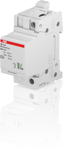 ABB - OVR T2 40-440s P TS SPD 1P 40KA 440V QS OVR0240440STS