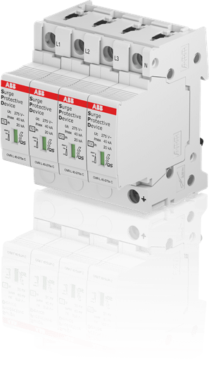 ABB - OVR T2 4L 40-275s P SPD 4P 40KA QS OVR024L40275S