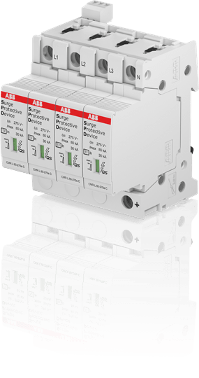 ABB - OVR T2 4L 80-275s P TS QS 4P SPD 80KA QS