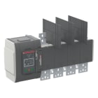 ABB - Automatic transfer switch, IEC, open style, delayed transition type I-O-II operation, Level 2 controller, OXB1600E3S2QB COM, AUTO I-0-II 1600A 3P.