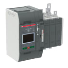 ABB - OXB200E3X3QT automatic transfer switch, IEC, open style, delayed transition type I-0-II operation, 200A 3POL with Level 3 controller (LCD)