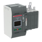 ABB - Automatic transfer switch, IEC, open style, delayed transition type I-O-II operation, Level 3 controller (LCD) OXB250E3X3QT COM. AUTO I-0-II 250A 3POL.