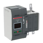 ABB - OXB400E1S3QB automatic transfer switch, IEC, open style, delayed transition type I-0-II operation, 400A 1POL with Level 3 controller and LCD.