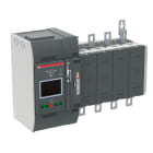 ABB - Automatic transfer switch, IEC, open style, delayed transition type I-O-II operation, Level 4 controller (Touch) OXB400E3S4QB COM. AUTO I-0-II 400A 3P+N.