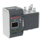 ABB - OXB400E3X3QT automatic transfer switch IEC open style delayed transition type 400A 3POL Level 3 controller LCD operation.