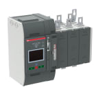 ABB - Automatic transfer switch, IEC, open style, delayed transition type I-O-II operation, Level 4 controller, OXB400E3X4QT COM. AUTO I-0-II 400A 3POL.