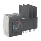 ABB - Automatic transfer switch, IEC, open style, delayed transition type I-O-II operation, Level 2 controller (DIP) OXB500E3S2QB COM. AUTO I-0-II 500A 3P+N.