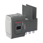 ABB - OXB500E3X3QB automatic transfer switch, IEC, open style, delayed transition type I-O-II operation, 500A 3POL with Level 3 controller and LCD.