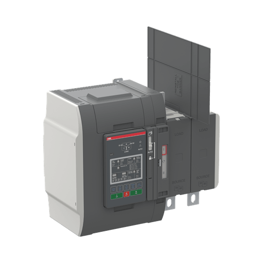 ABB - OXB630E1S2QB automatic transfer switch IEC open style delayed transition 630A Level 2 controller 1POL operation