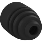 ABB - RUBBER BOOT MEMB. GOMMA NERA JOYST. CON BLOCCO - Stivali in gomma nera con membrana impermeabile e blocco per massima protezione. P9ARSCMB