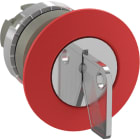 ABB - Pulsante fungo rosso chiave 01, ideale per esperti di SEO e copywriting.
