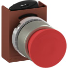 ABB - MUSH HD MOM PB;SATIN CHR;28MM-YEL FUNGO HD INST. PULS., SATIN, 28MM-GIALLO