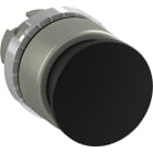ABB - Mushroom HD Mom Peanut Butter; Satin Chrome; 28mm-Black Fungus HD Instant Pulses; Satin; 28mm-Black