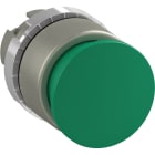 ABB - Mushroom HD Mom Peanut Butter, Satin Chrome, 28mm Green Fungus HD Instant Pulser, Satin, 28mm Verde.