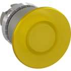 ABB - Fungo luminoso istantaneo pulsante, satinato, 40mm giallo madreperla.