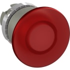 ABB - Fungo luminoso istantaneo pulsante, satin, 40mm-rosso.