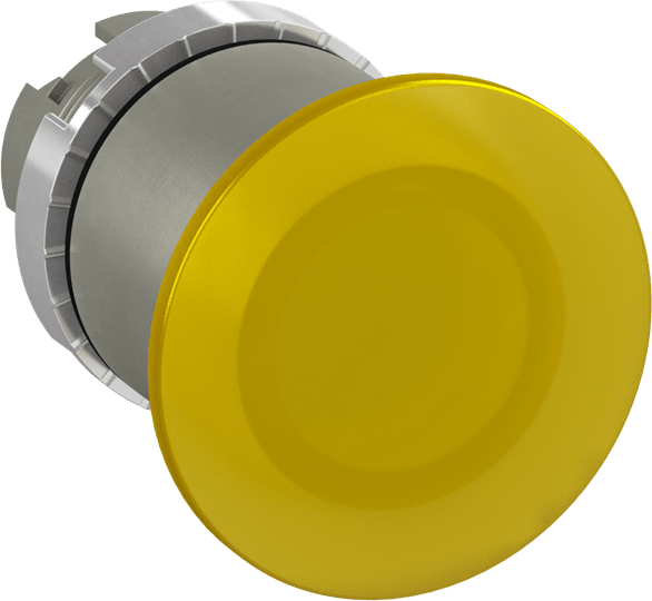 ABB - PBUTT MROOM ILL 2 POS YELLOW PULS FUNGO LUMIN GIALLO.