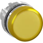 ABB - Spia luminosa satin con diffusore giallo per pilot light.